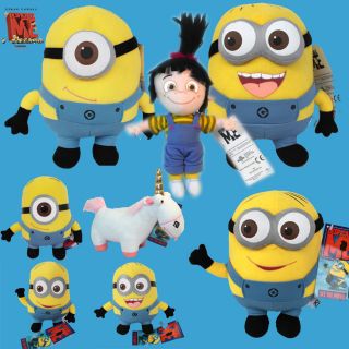 Despicable Me Minion Figure Toy Cute Movie Character Stuffed Animal