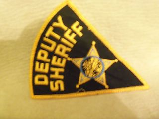 Ohio County Deputy Sheriff embroidered old style shoulder patch