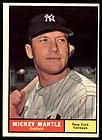 1961 Topps # 300 Mickey Mantle   Deans Cards 5.5 EX+   B61T 00 0554