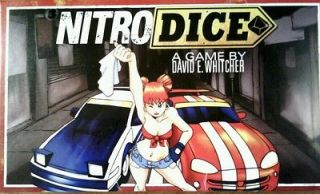 Nitro Dice   Fast Paced, Card Driven Racing Game   2 6 Players Ages 9