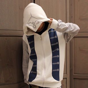 2013 New Assassins Creed 3 desmond miles Style cosplay hoodie