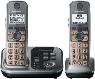 Panasonic KX TG7732S DECT 6.0 Plus Link to cell Bluetooth Cordless