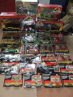 jurassic park electronic dinosaurs figures die cast boxed carded