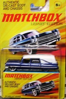 Matchbox Lesney Edition 1963 Cadillac Hearse Ships World Wide