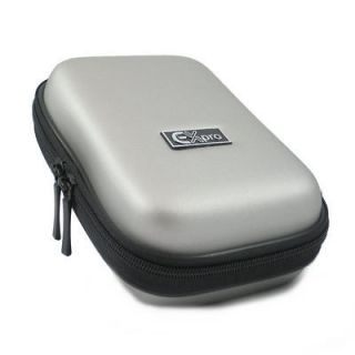 Ex Pro® Silver Hard Clam Digital Camera Case MED Samsung Digimax A7