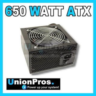 650 Watt 120mm 12cm Fan ATX Power Supply for Dell Dimension E520 E521
