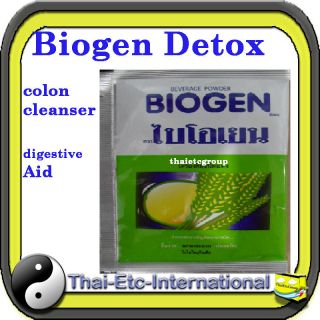 DETOX DETOXIFICATION COLON cleanser Digestive Aid beverage mix drink