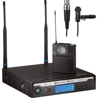 Electro Voice R300 L Lavalier Wireless Microphone System r 300 l r300l