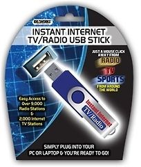 IDEAWORKS INTERNET TV/RADIO USB STICK