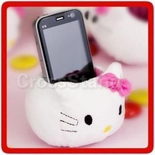 Newly listed 4x HELLO KITTY PLUSH TOY TABLE CELL CELLULAR PHONE HOLDER