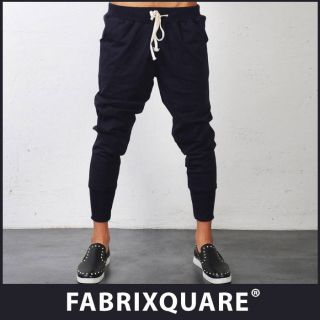 FX Homme Dick Slim Baggy Sweat Pants at Fabrixquare 29 33 Blk Chrcl