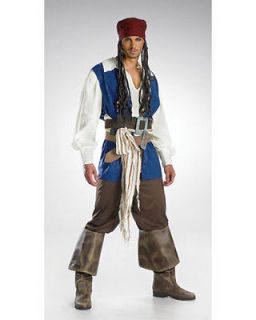 Disguise 5101 Captain Jack Sparrow Quality Adult Costume
