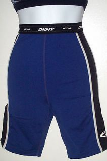 DKNY Nylon Spandex Cycling/ Running/ Yoga Designer Activewear Sport