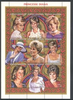 PRINCESS DIANA IN DIFFERENT COSTUMES ON MALAGASY 1998