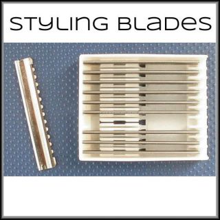 Blades, Hairdressing Shaping Blade, Styling Razor Blades   2 PACKS