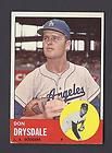 Don Drysdale Los Angeles Dodgers 1963 Topps Card #360
