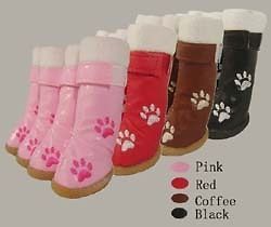 Small dog winter boots, water repellent boots,protect against ice,salt