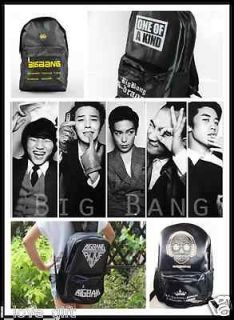KPOP BigBang School Bag VIP GD YG eshop Bigbang Alive 2012 Student