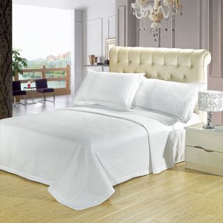 Luxury Bed Linens Full Queen King Cal King Checkered Microfiber Hotel
