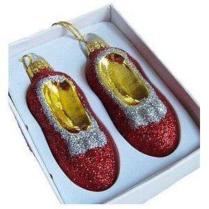 Ruby Slipper Ornaments Wizard of Oz