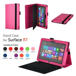 Leather Case Cover Stand Holder For Microsoft Surface Tablet Laptop