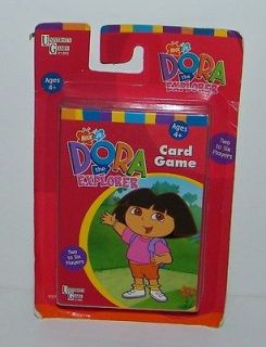 University Games Nick Jr. Dora The Explorer Card Game NEW SEALED