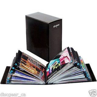 TWO DiscGear Literature Album 100 CD DVD INSERT Organizers FOR