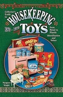 ON SALE Housekeeping Toys Book Plastic Cast Iron Antique Dishes