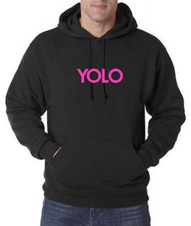YOLO You Only Live Once Drake YMCMB Lil Wayne 50/50 Pullover Hoodie