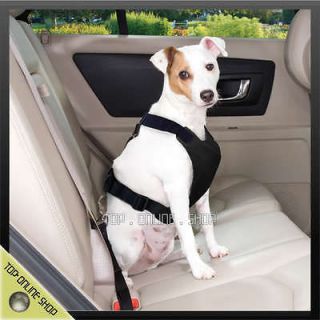 CAR PRO SEAT BELT Buckle Pet 10 13lb DOG Cat Safety Clip HARNESS Black