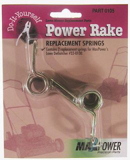 Maxpower Precision Parts 2 Pack Power Rake Replacement Springs 330105