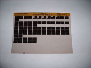 Honda manual microfiche ct90 trail90 1976 77 78 197 9 k6