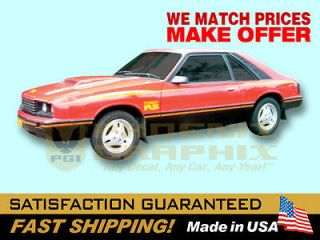 1979 1980 1981 1982 1983 1984 Capri RS and Turbo Decals & Stripes Kit