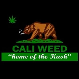 New Custom Cali Weed Home of The Kush California #SWAG Flag Republic