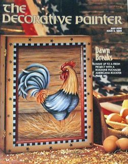 THE DECORATIVE PAINTER May/June 2000 Tole Painting Book