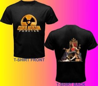 Duke Nukem Forever 3D Hail to The King Black T shirt