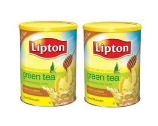 Lipton Instant Iced Tea Powder Drink Mix 2 Cans