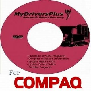 Compaq Presario 2500 Drivers Recovery Restore DISC 7/XP