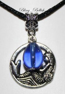 DROP Just Add Water   Mermaid Bookmark Charm Earrings Pendant Necklace