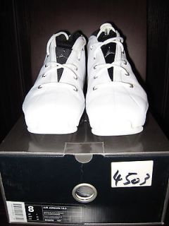 DS Nike Jordan 18.5 NEW ORIGINAL White Black Chrome sz8 