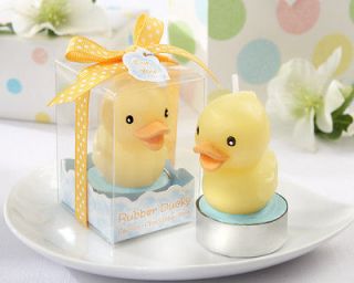 Rubber Ducky Candle Baby Shower Birthday Party Favor
