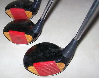 Vintage Classic Ping Eye 2 Wood Head Driving Set of Golf Clubs