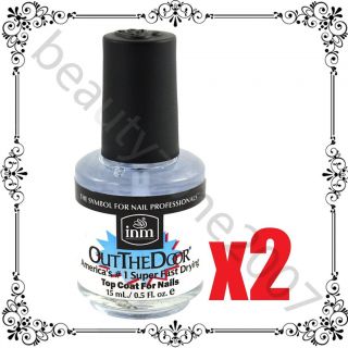 bottles inm Out The Door Fast Drying Top Coat 0.5oz 15ml