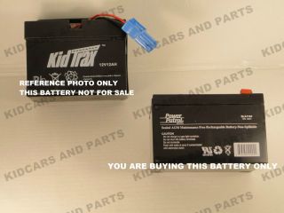 KID TRAX 12 VOLT 12 AH RECHARGEABLE REPLACEMENT BATTERY BRAND NEW
