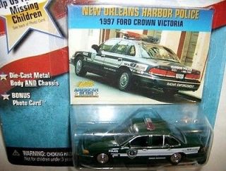 JL 1/64 American Blue NEW ORLEANS HARBOR POLICE FORD