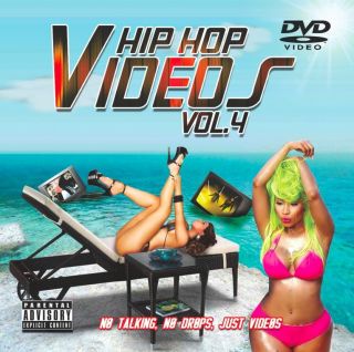 HIP HOP VIDEOS VOL. 4 (DVD) DRAKE BIG SEAN 2 CHAINZ TYGA CHRIS BROWN E
