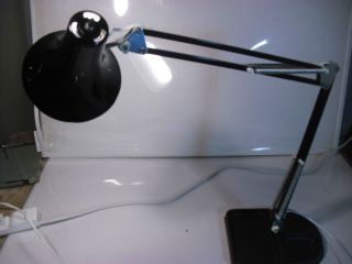 Black Tray Articulating Desk/Drafting Lamp Lacquer light Table