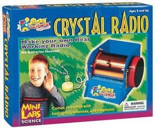 Slinky Science MiniLab Crystal Radio Kit SLY02012