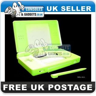 New Nintendo DS Lite Lime Green Replacement Full Console Housing Shell
