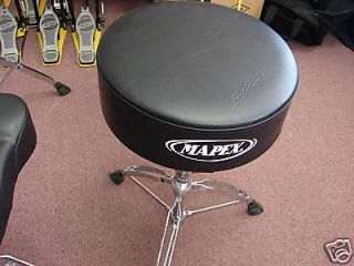 Mapex Drum Throne T750A Round Cushion Seat Stool for Drums Double